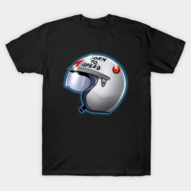 Full Metal Racer T-Shirt by ClayGrahamArt